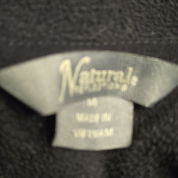 Bass‎ Pro Natural Reflections Size M Jacket Gray Rain Coat Zipper Pockets Hooded - Picture 7 of 9